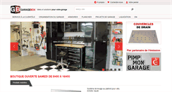 Desktop Screenshot of garagebox.ca